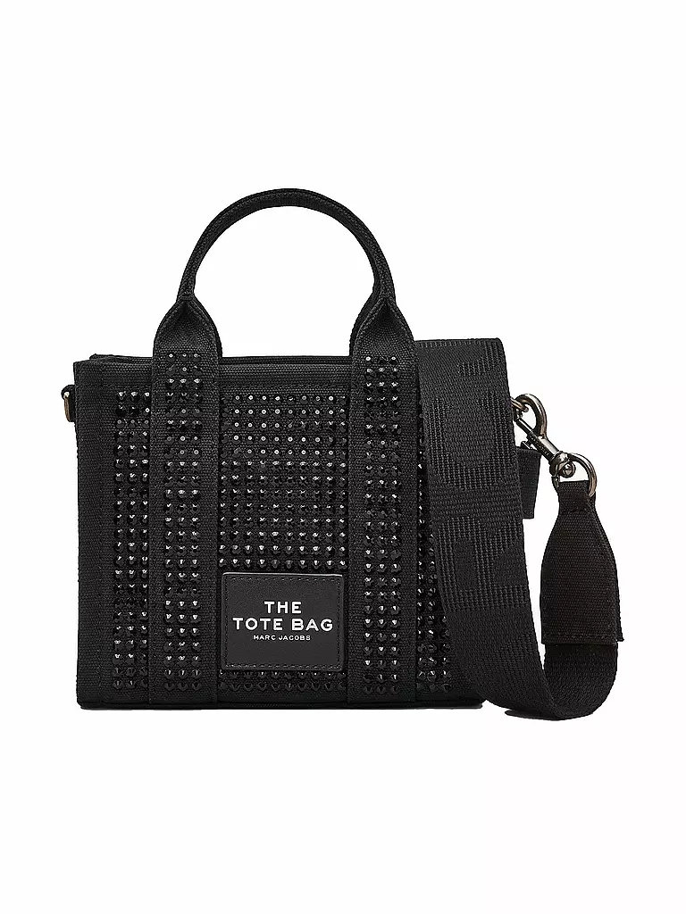 Black mini tote bag online